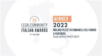 Legalcommunity Italian Awards 2022
